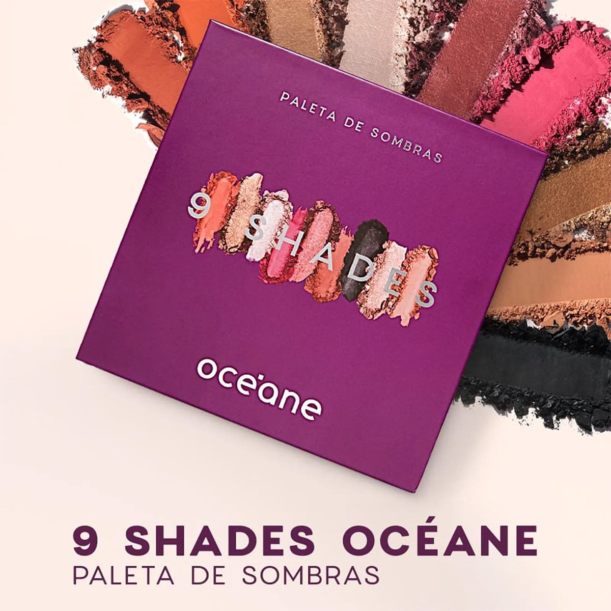 Kit Oceane Edition Highlight Purple 9 Shades Paleta (2 produtos) ÚNICO 2