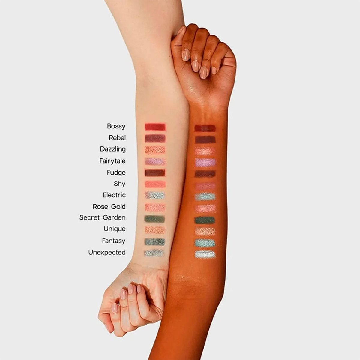 Kit Oceane Edition Highlight Purple 12 Shades Paleta Iluminador (2 produtos) ÚNICO 3