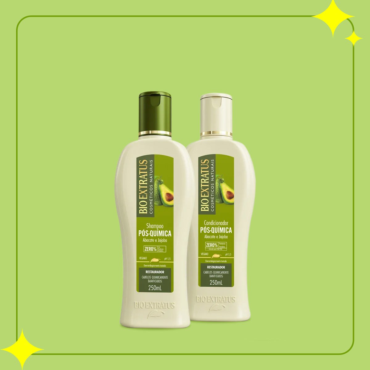 Kit Bio Extratus Be.use Reconstrutor Pos Quimica Duo Tratamento (3 produtos) ÚNICO 2