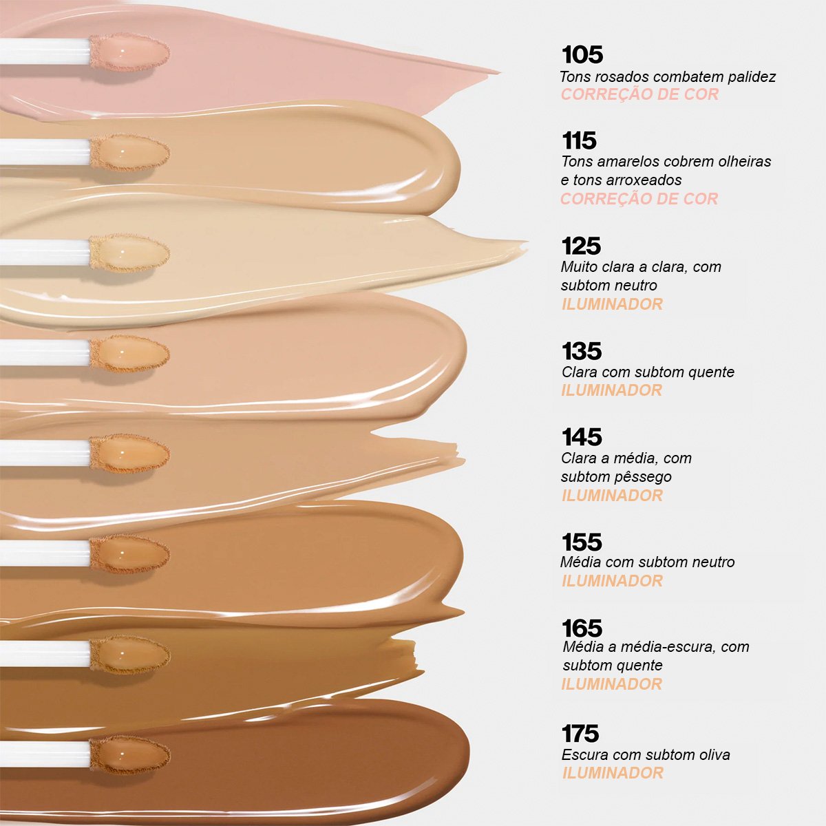 Revlon Glimmer Brightening Concealer 135 - Corretivo Iluminador 9ml Cor 135 3