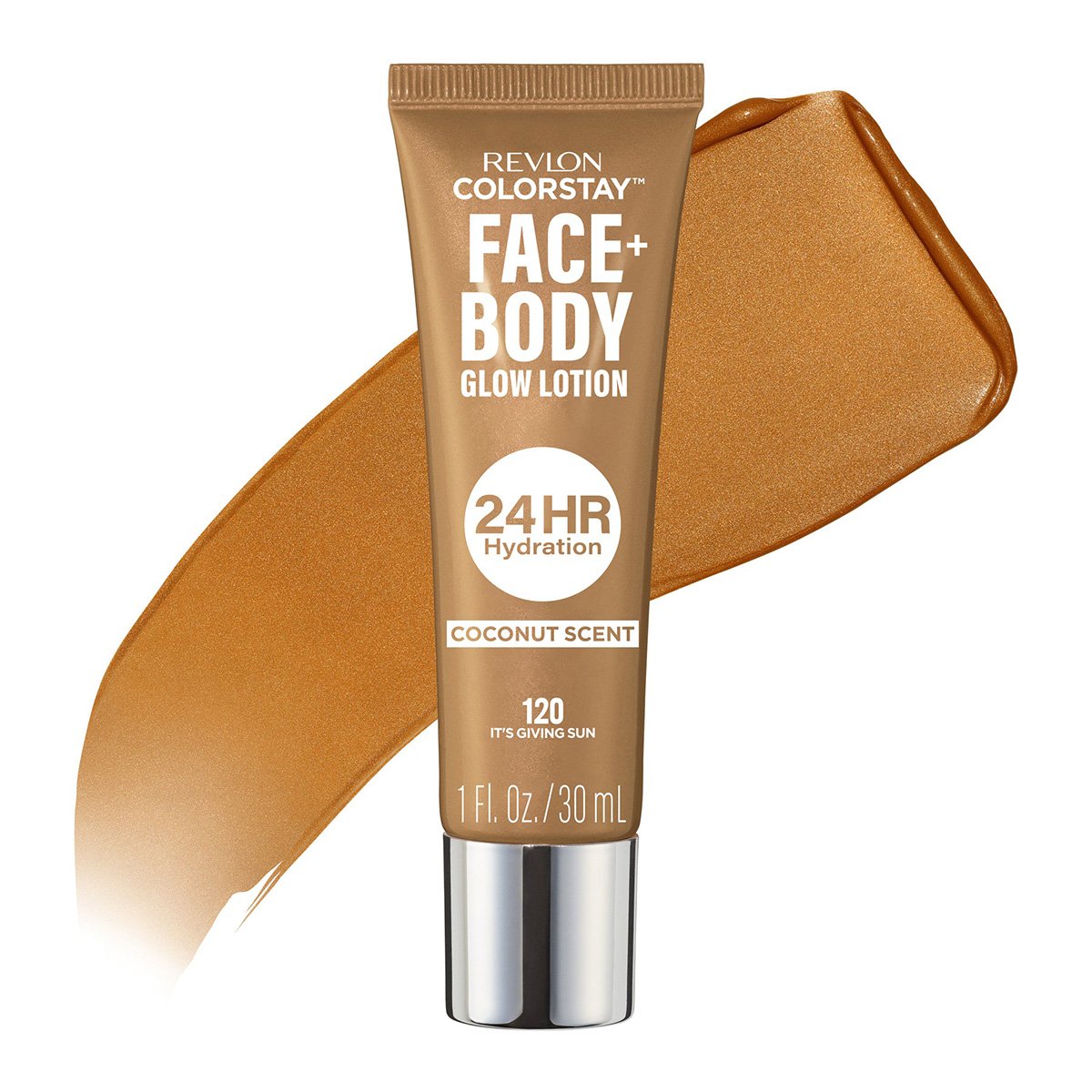 Revlon ColorStay Face + Body Glow Lotion Its Giving Sun 120 - Iluminador 30ml Its Giving Sun 2