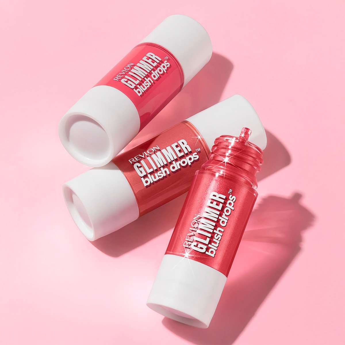 Revlon Glimmer Drops Pink It Over - Blush Liquido 9,4ml 