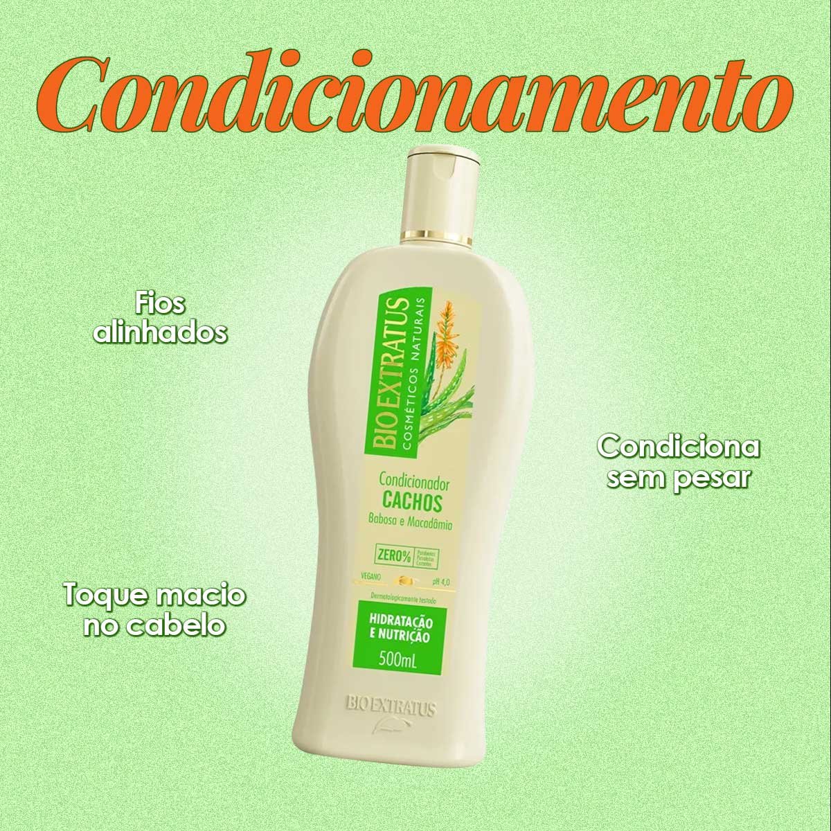 Bio Extratus Kit Cachos Babosa Home Care (3 produtos) ÚNICO 4