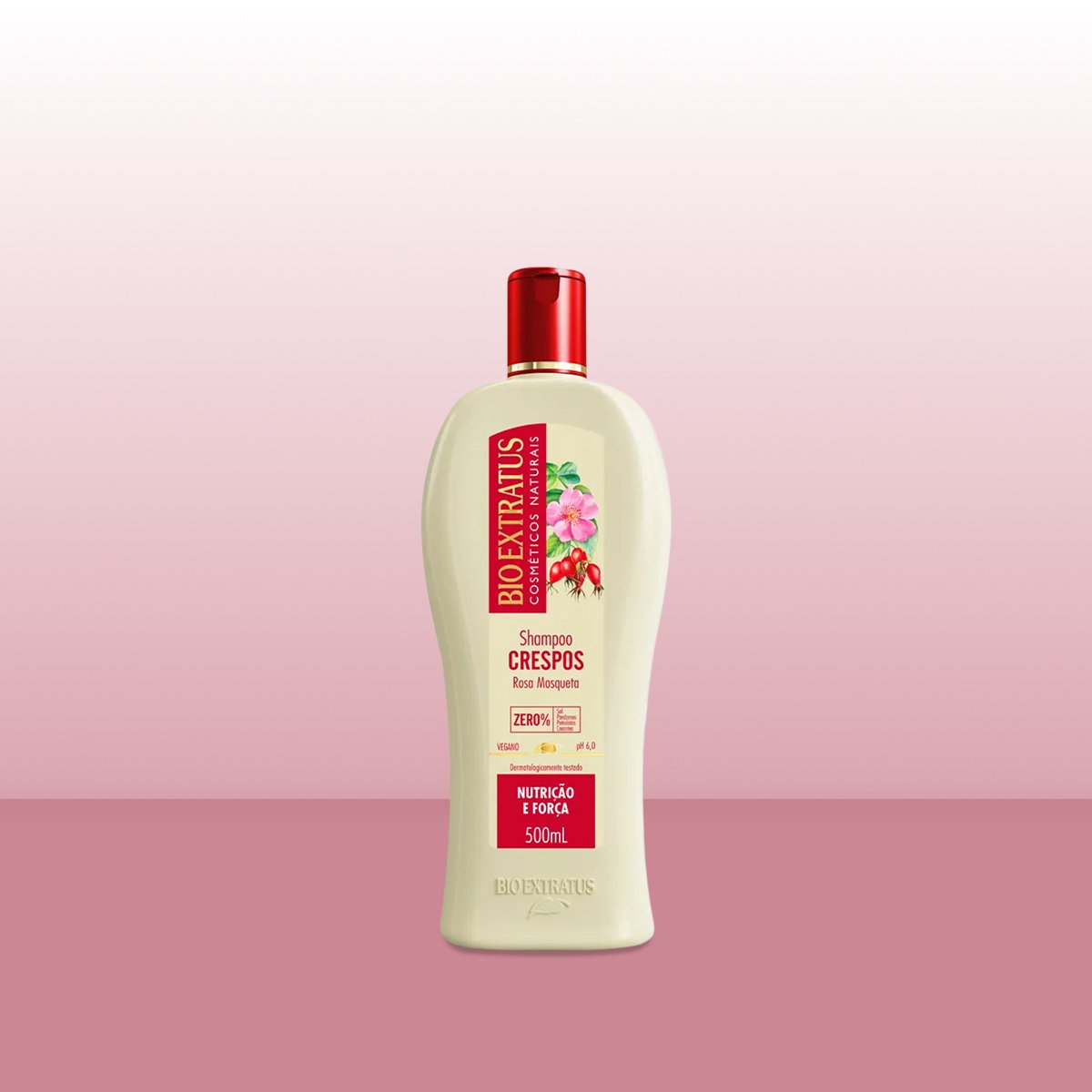 Bio Extratus Kit Crespos Rosa Mosqueta Home Care (3 produtos) ÚNICO 2