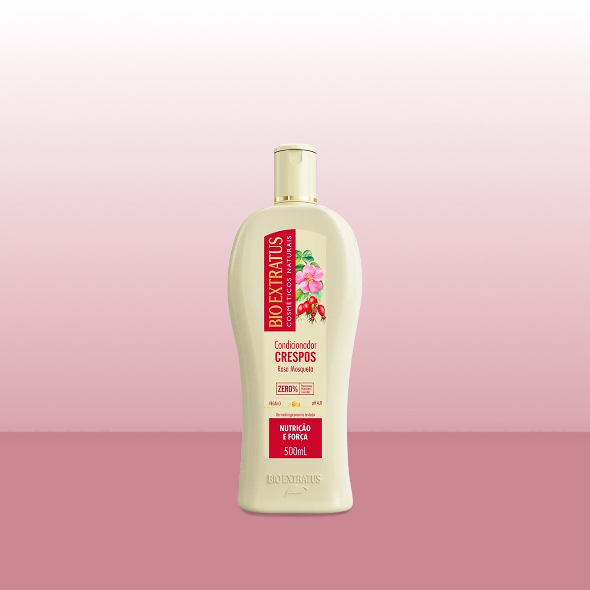 Bio Extratus Kit Crespos Rosa Mosqueta Home Care (3 produtos) ÚNICO 3