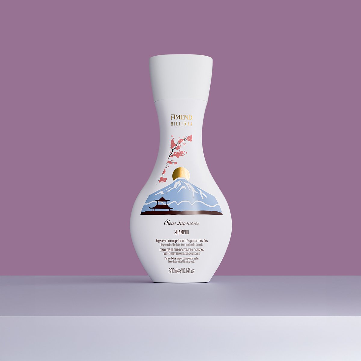 Kit Amend Millenar Oleos Japoneses Balm Shampoo Leave-in (2 produtos) ÚNICO 2