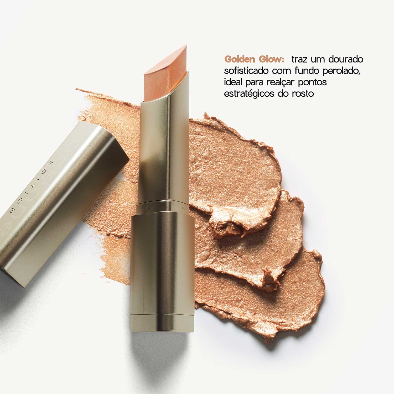 Oceane Edition Stick Highlight Golden Glow - Iluminador em Bastao 8g Golden Glow 3