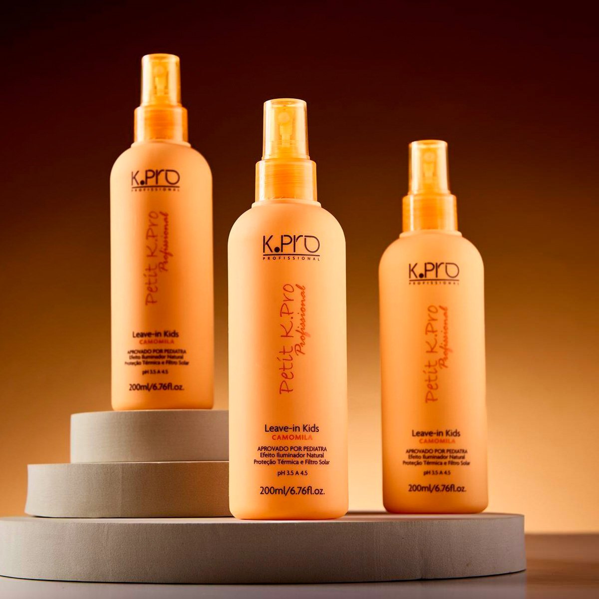 K.Pro Profissional Petit Kids Camomila - Leave-in 200ml 200ml 3