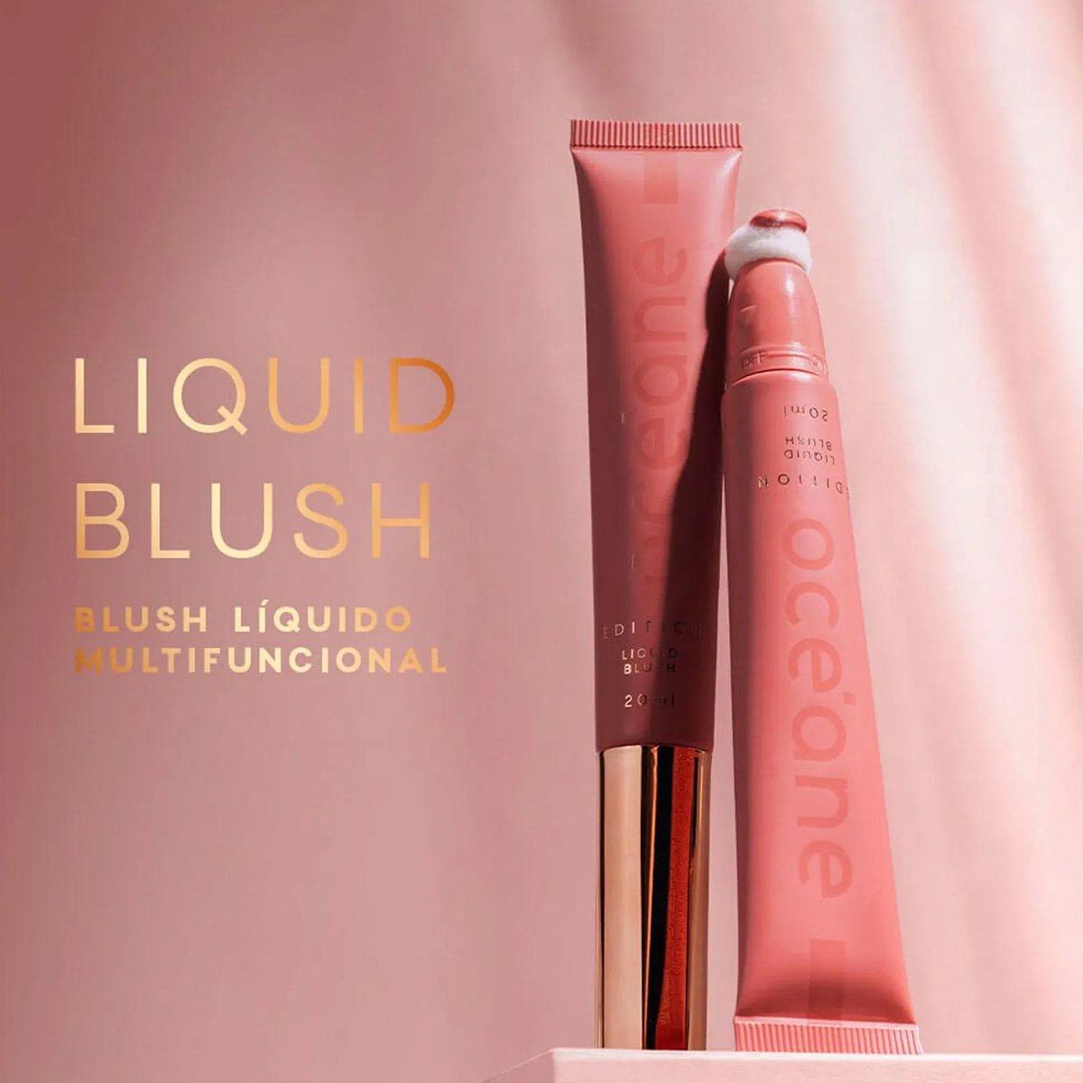 Oceane Edition Glossy Rose Pink - Blush Liquido 20ml Rose Pink 2