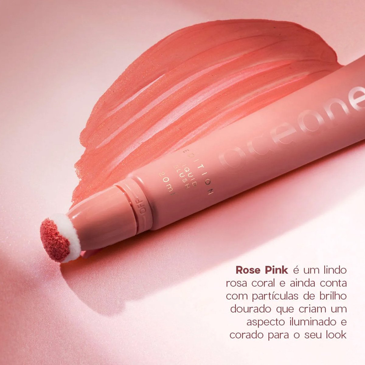 Oceane Edition Glossy Rose Pink - Blush Liquido 20ml Rose Pink 4