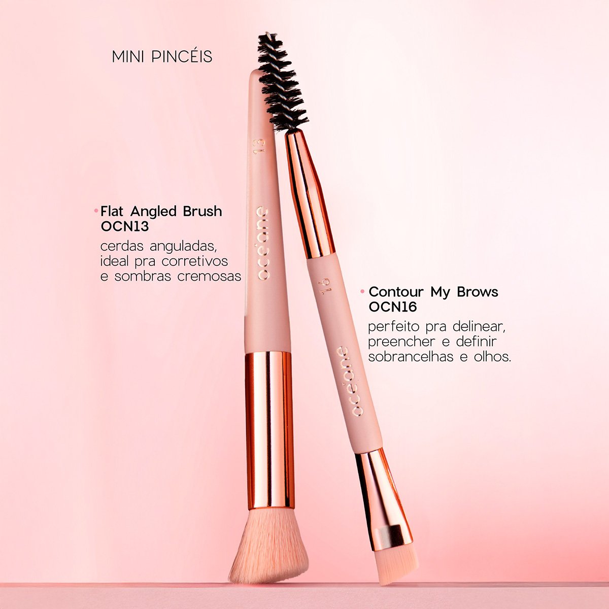 Oceane Edition Kit 6 Mini Eyebrush - Mini Pinceis para Olhos ÚNICO 4