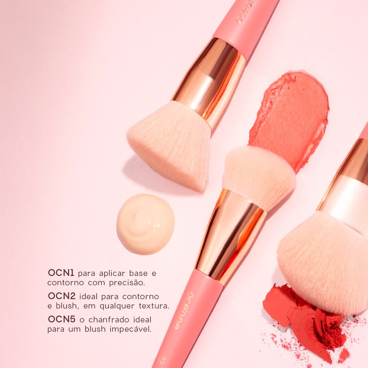 Oceane Edition Kit 5 Mini Brush - Mini Pinceis ÚNICO 2