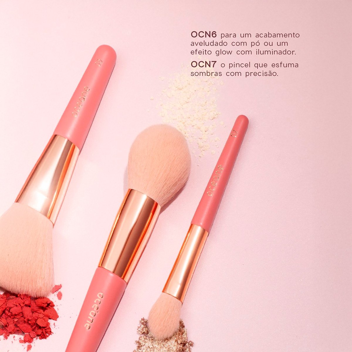 Oceane Edition Kit 5 Mini Brush - Mini Pinceis ÚNICO 3