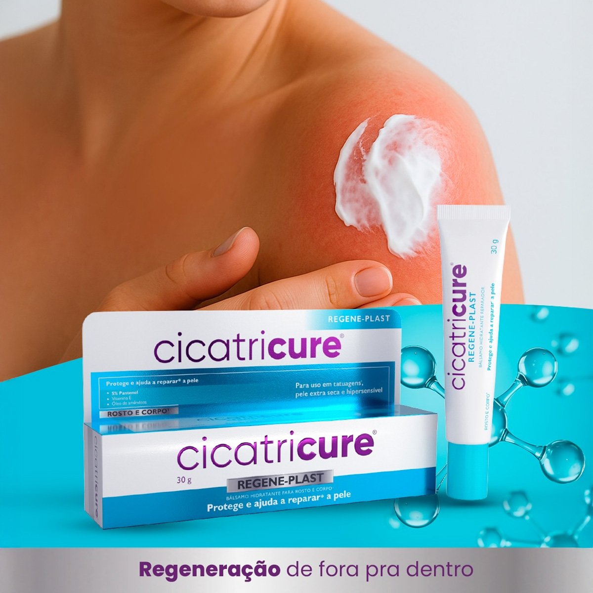 Cicatricure Regene-plast - Balsamo Hidratante Multifuncional 30g 30g 2