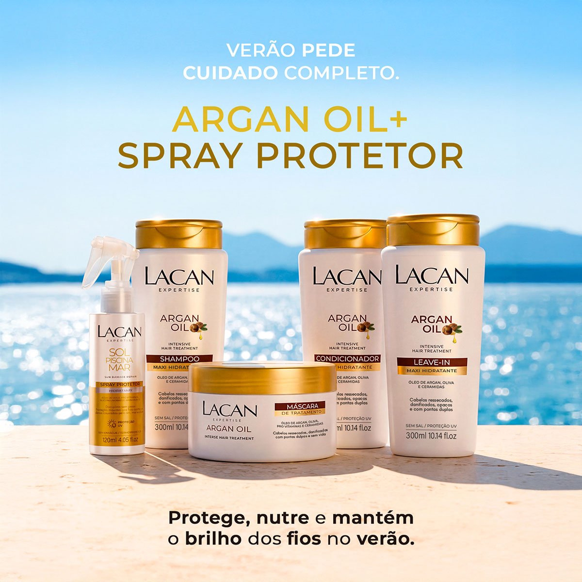 Lacan Sol Piscina Mar - Spray Protetor 120ml 120ml 4