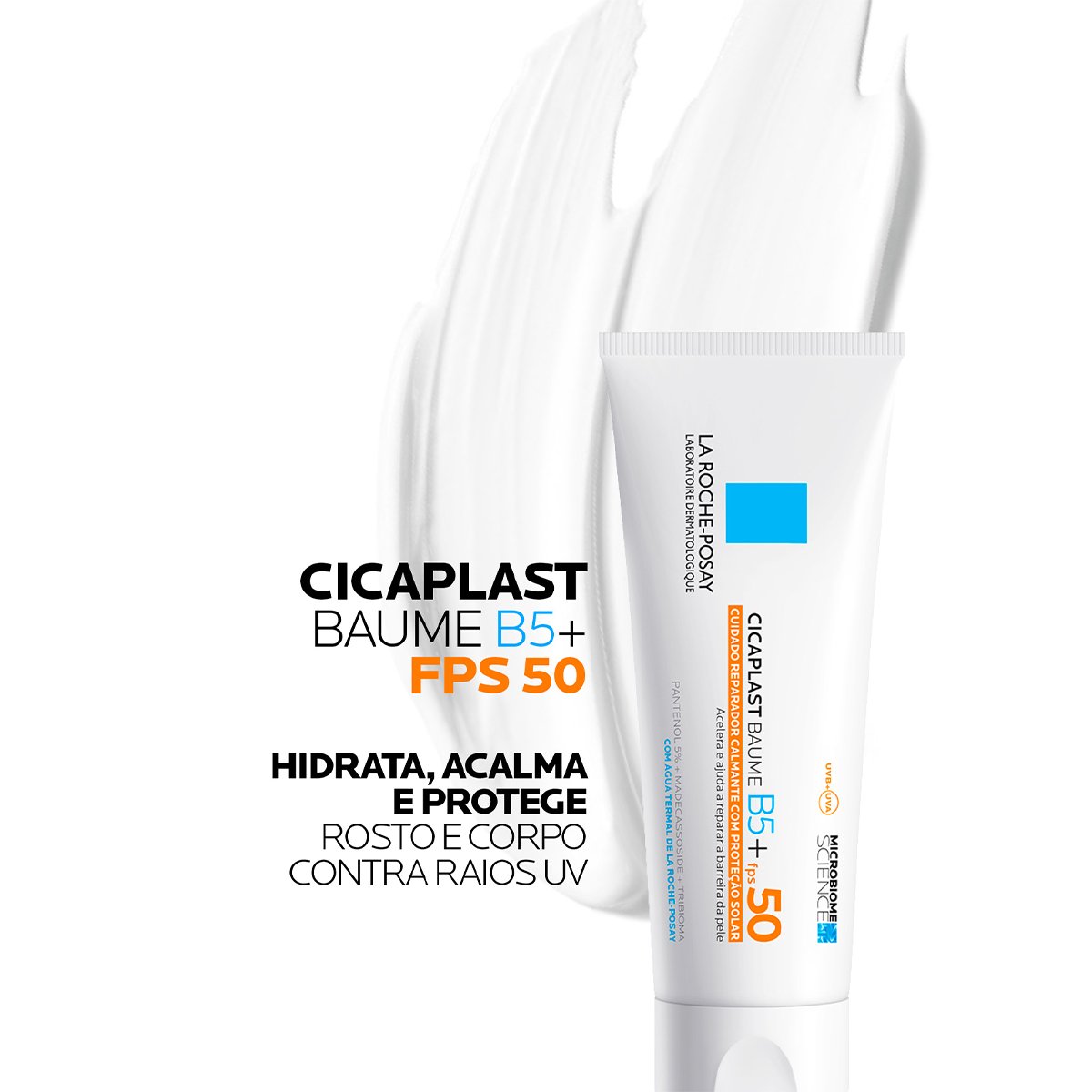 La Roche-Posay Cicaplast Baume B5+ FPS50 - Reparador Facial 40ml ÚNICO 3