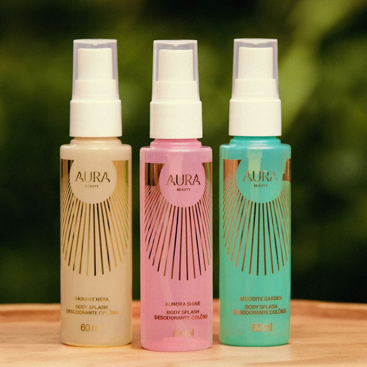 Aura Beauty Kit Trilogia das Deusas Body Splash Travel Size (3 produtos) ÚNICO 3