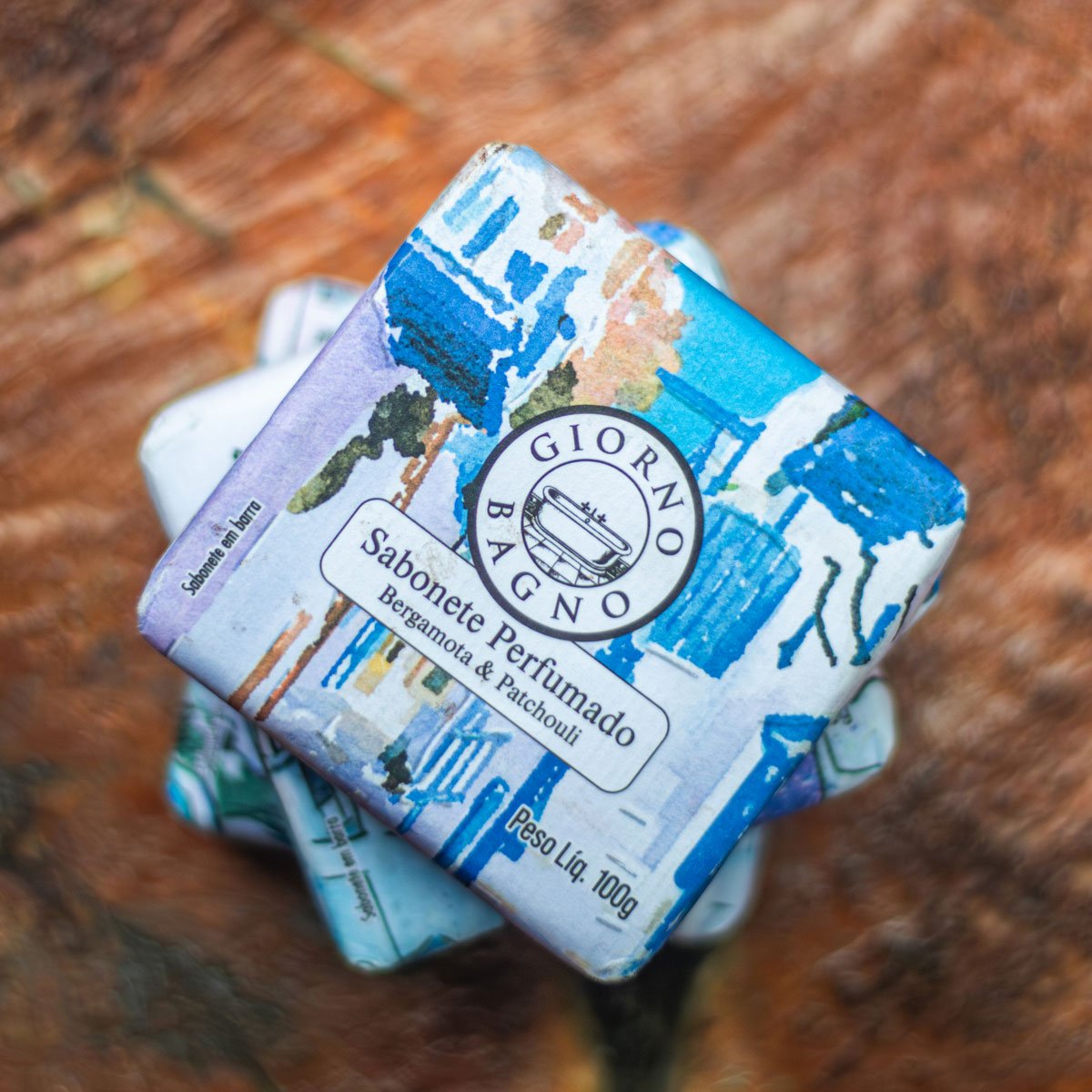 Giorno Bagno Bergamota & Patchouli - Sabonete Natural 100g 100g 4