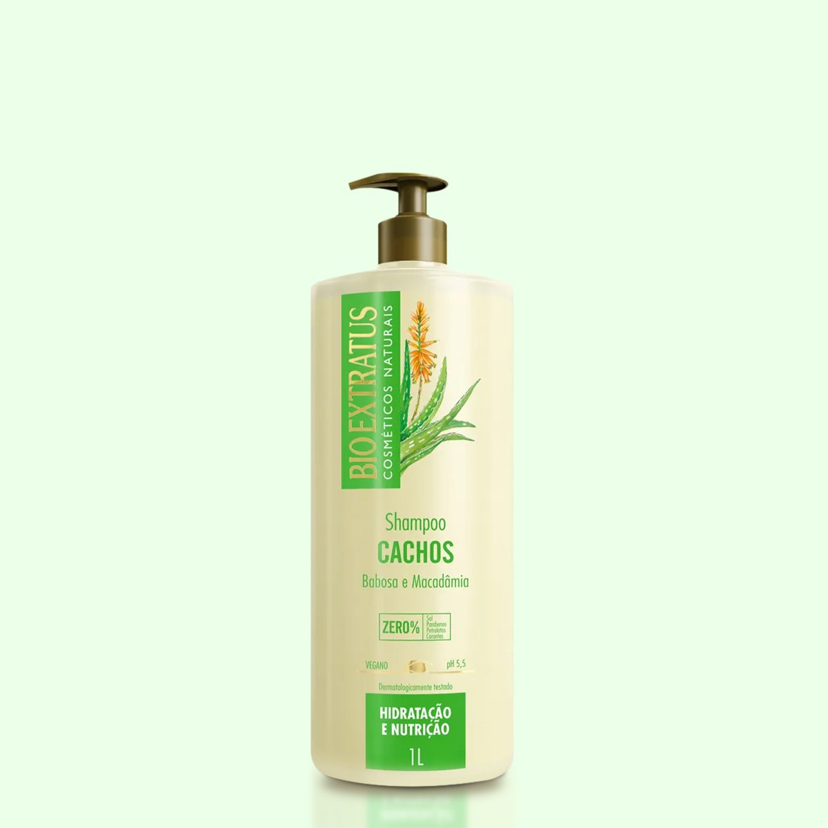 Bio Extratus Cachos Babosa - Shampoo 1L 1L 2