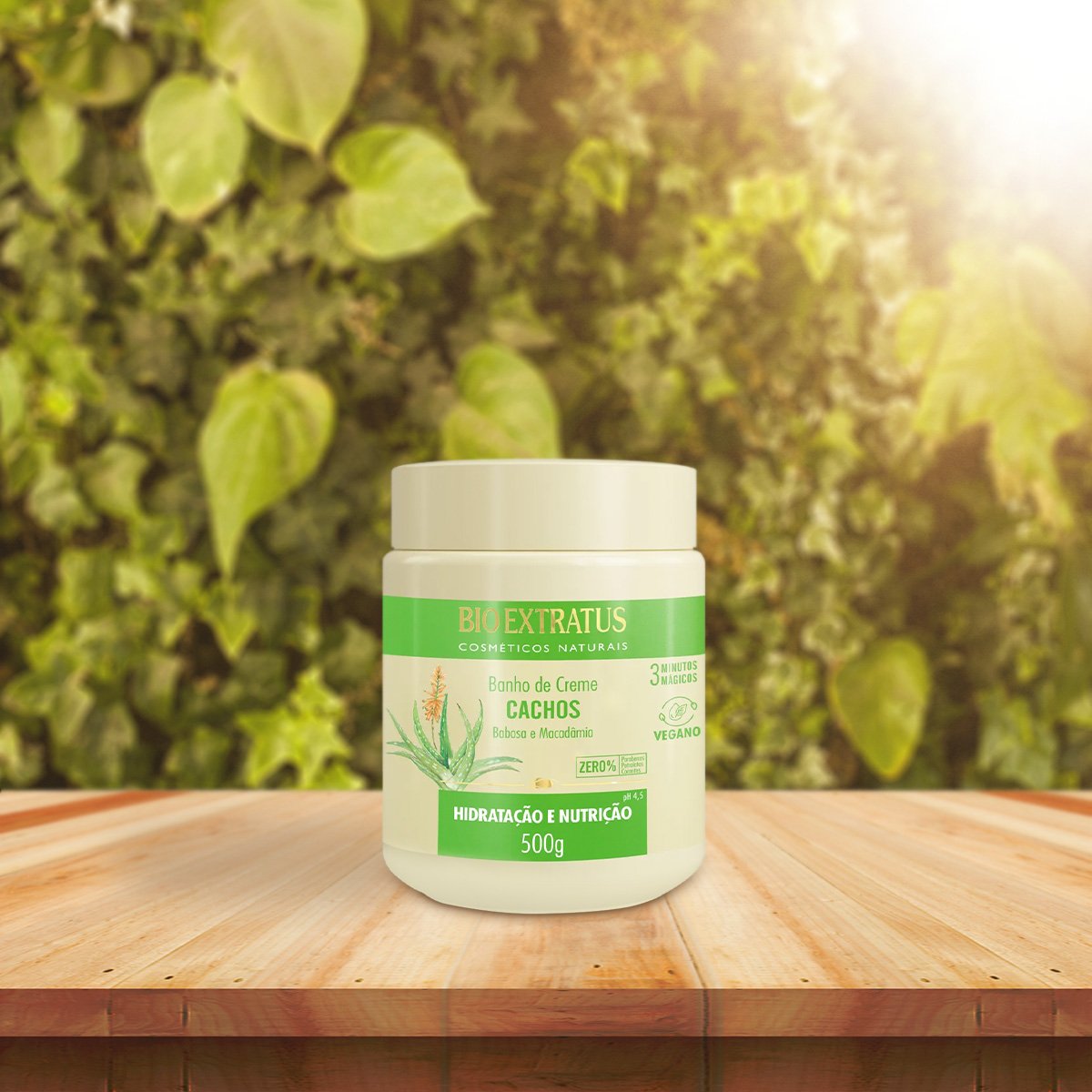 Bio Extratus Cachos Babosa - Banho de Creme 500g 500g 3