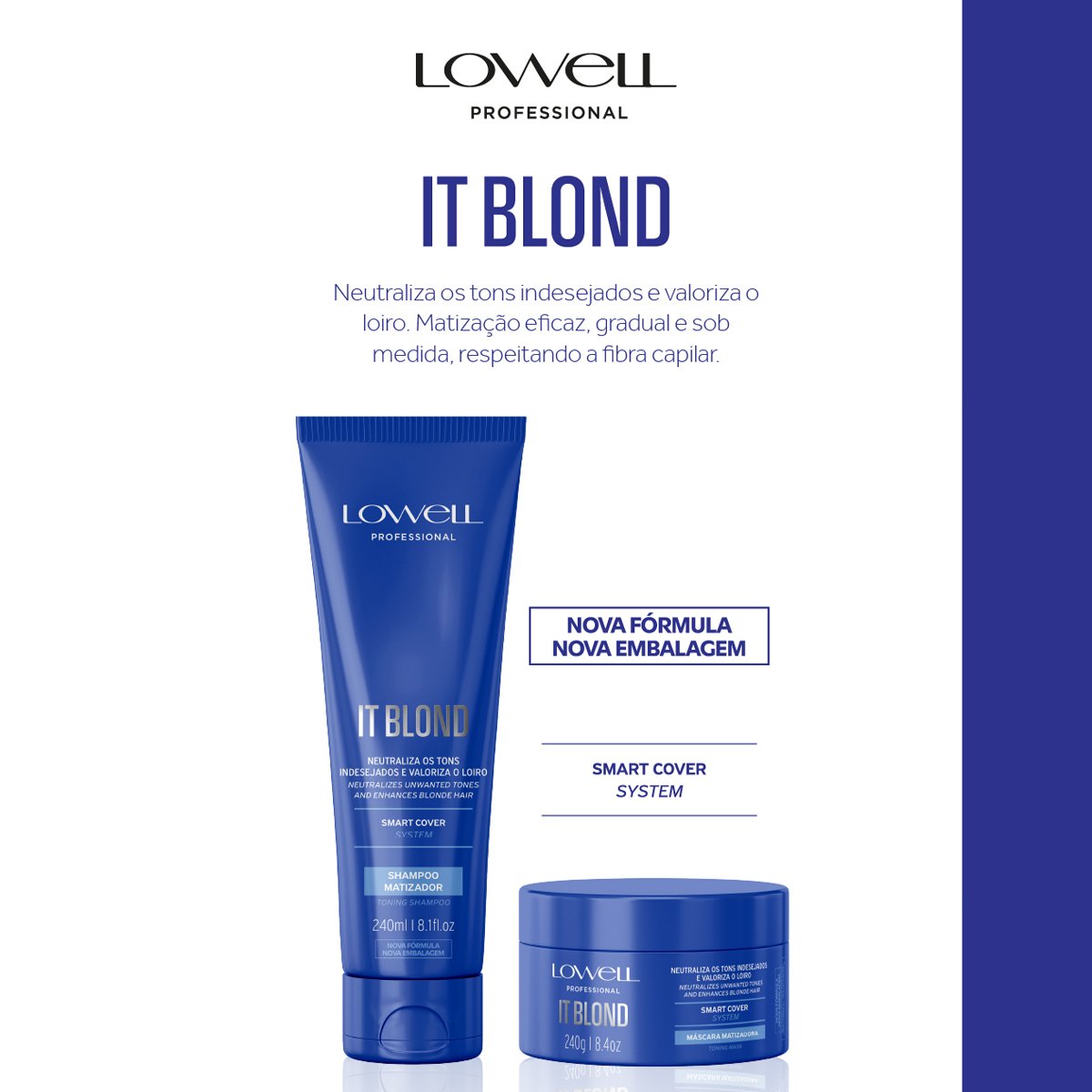 Lowell It Blond - Mascara Matizadora 240g 240g 4