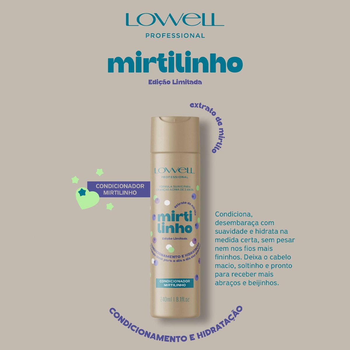 Kit Lowell Mirtilinho Duo (2 produtos) ÚNICO 3