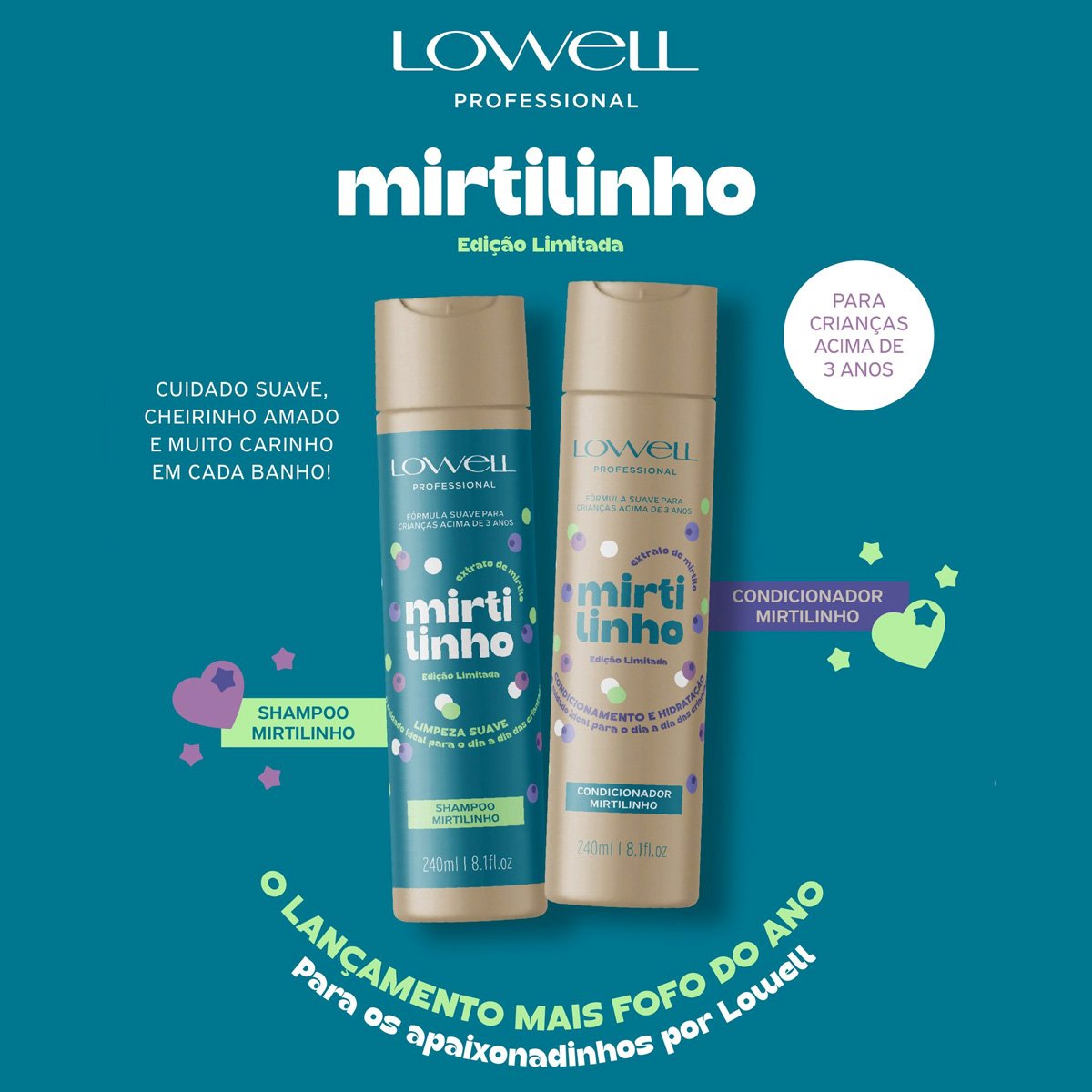 Kit Lowell Mirtilinho Duo (2 produtos) ÚNICO 4