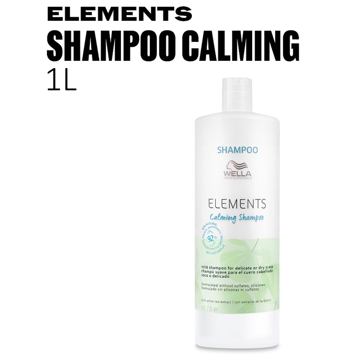 Wella Professionals Elements Calming - Shampoo 1L 1L 2
