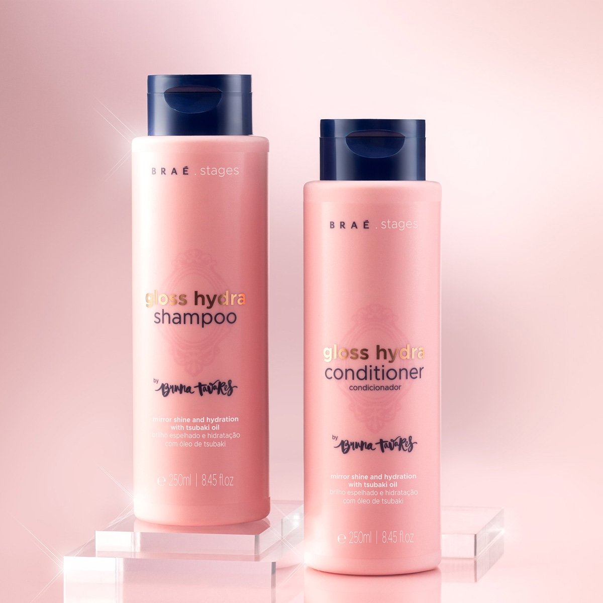 Kit Brae Stages by Bruna Tavares Gloss Hydra Home Care (3 produtos) ÚNICO 2