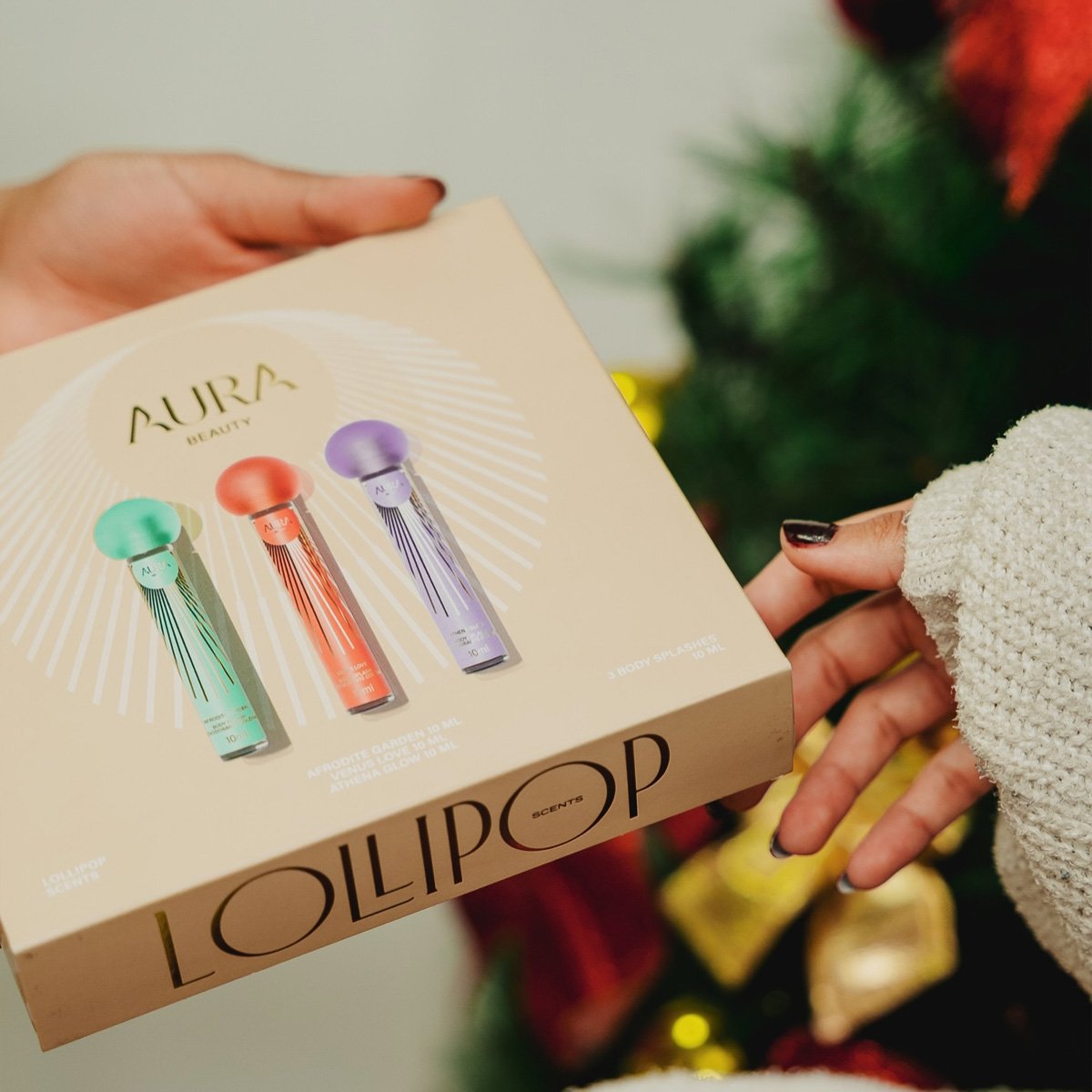 Aura Beatuty Kit Lollipop Scents Body Splash (3 produtos) ÚNICO 4