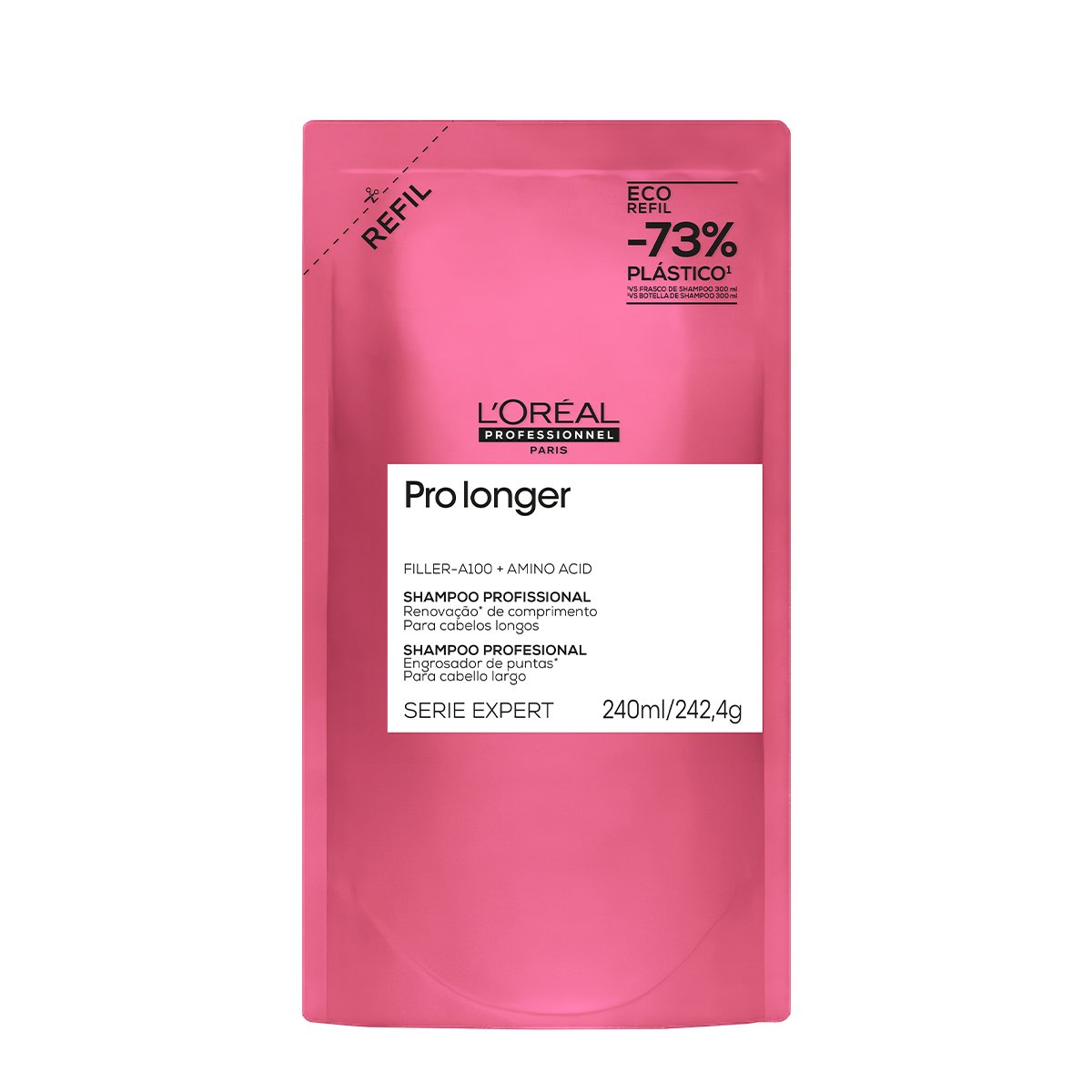 LOreal Professionnel Pro Longer Refil - Shampoo 240ml