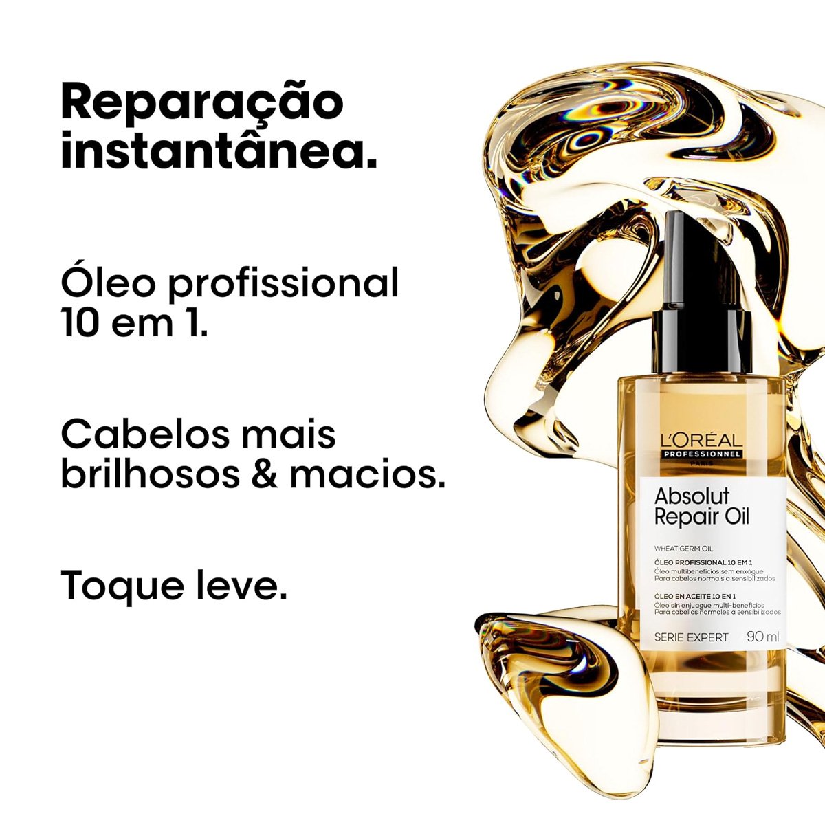 Kit LOreal Professionnel Pro Longer Repair Shampoo Refil Oil (2 produtos) ÚNICO 4