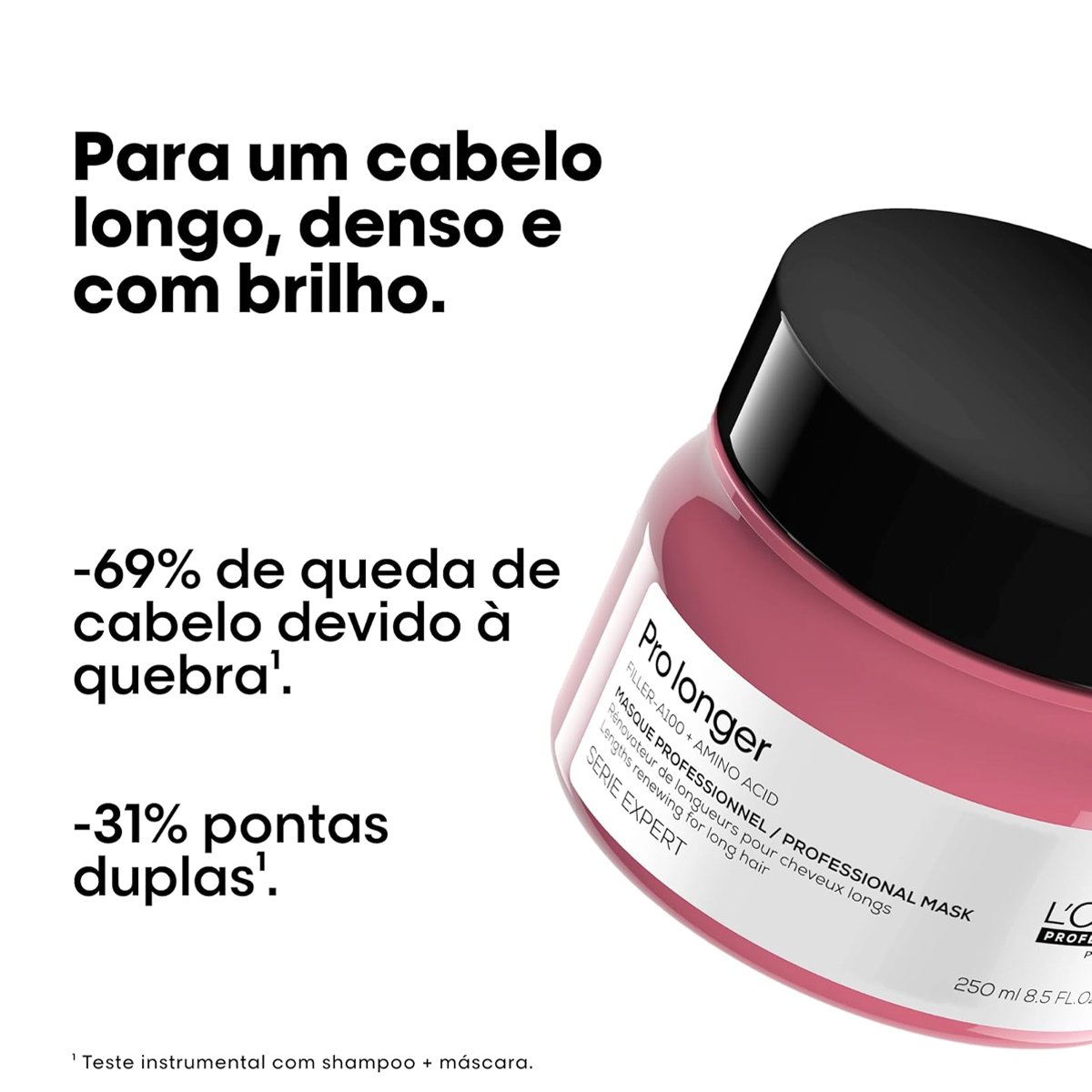 Kit LOreal Professionnel Pro Longer Hair Care Total Refil (4 produtos) ÚNICO 3