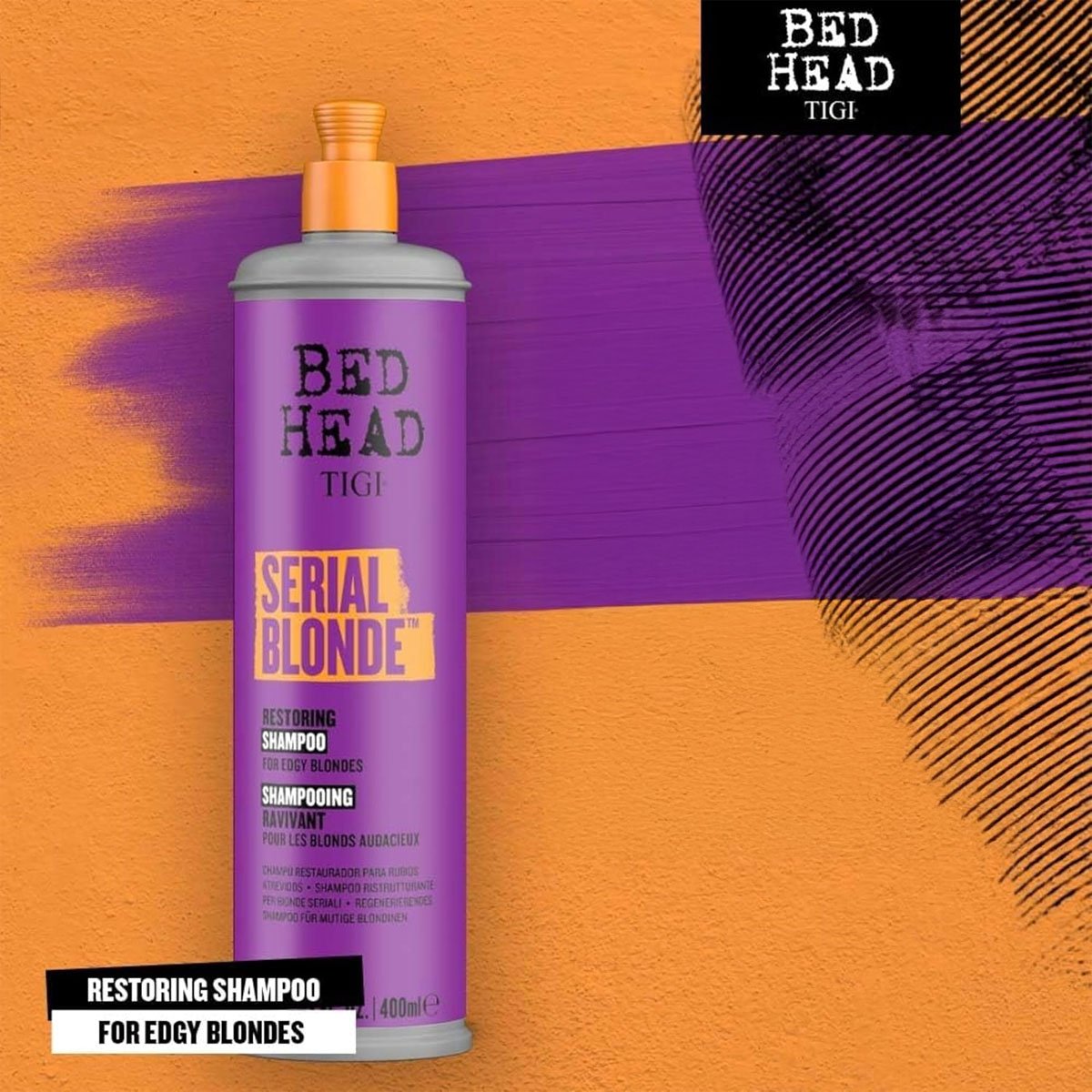TIGI Bed Head Serial Blonde - Shampoo 400ml 400ml 3