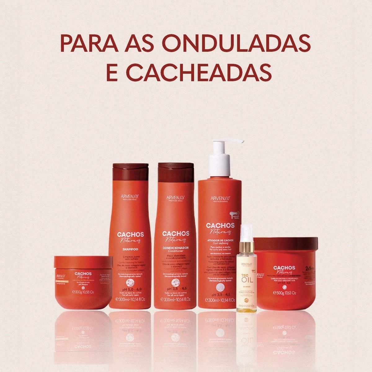 Arvensis Cachos Naturais Ondulados e Cacheados - Mascara Capilar 500g 500g 4