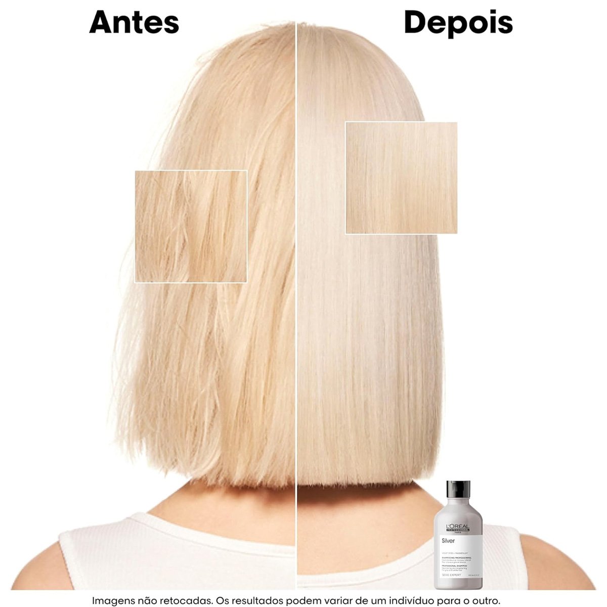 Kit LOreal Professionnel Silver Shampoo Extra (2 unidades) ÚNICO 5