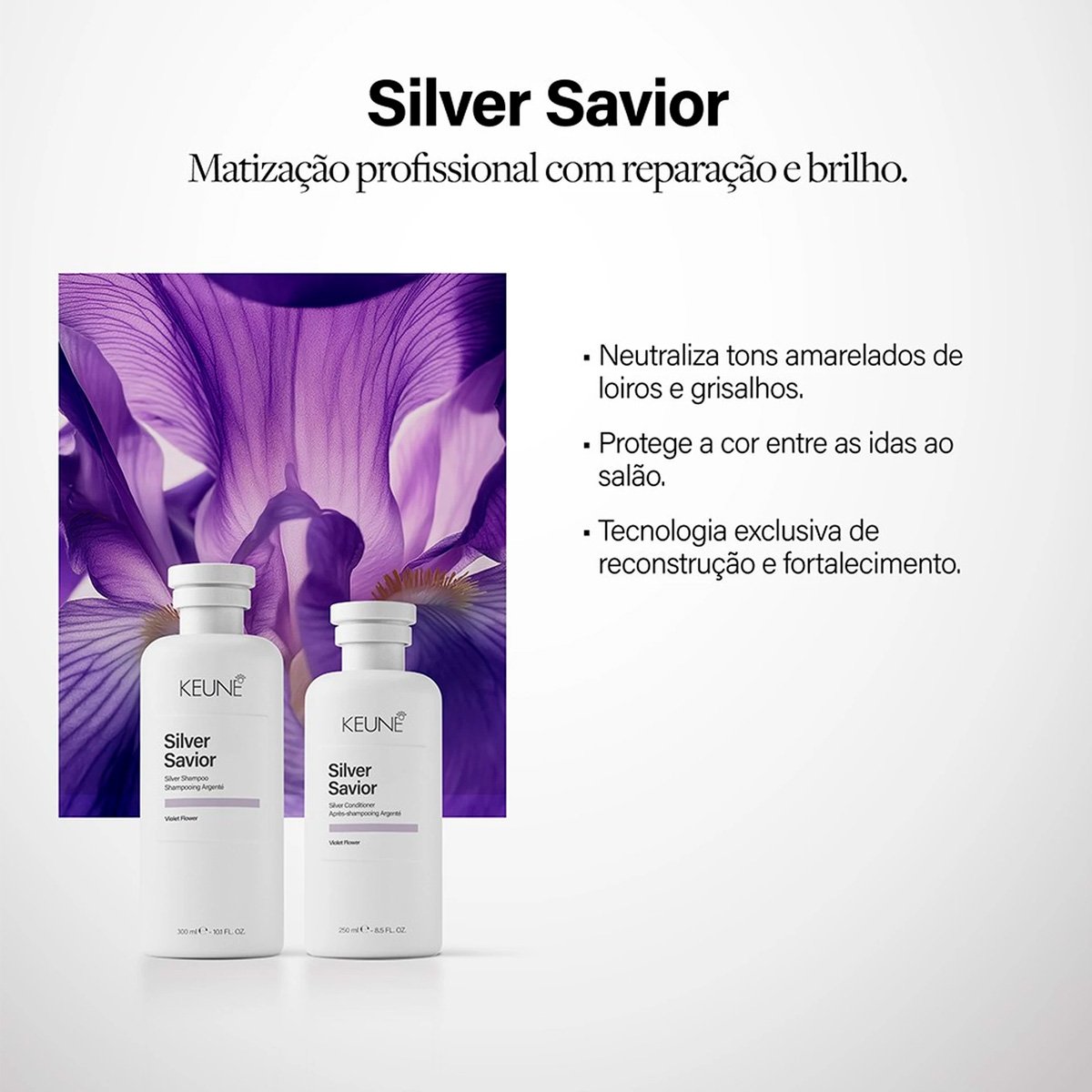 Keune Silver Savior - Shampoo 300ml 300ml 3