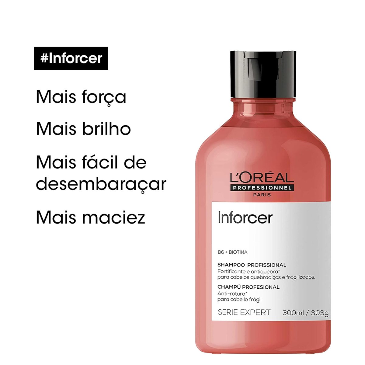 Kit LOreal Professionnel Inforcer Repair Duo Oil 30 (3 produtos) ÚNICO 2