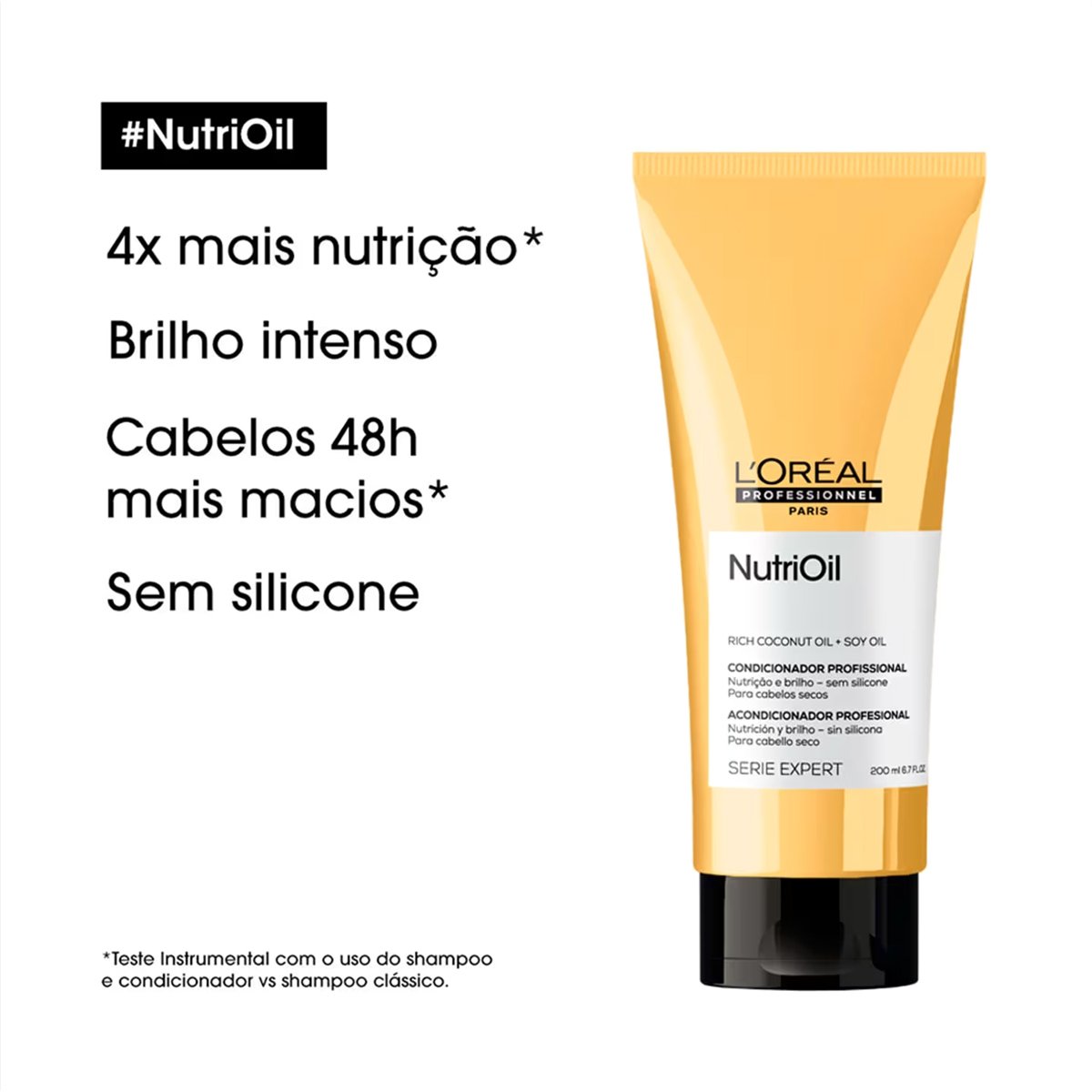 Kit LOreal Professionnel NutriOil Home Care (3 produtos) ÚNICO 3