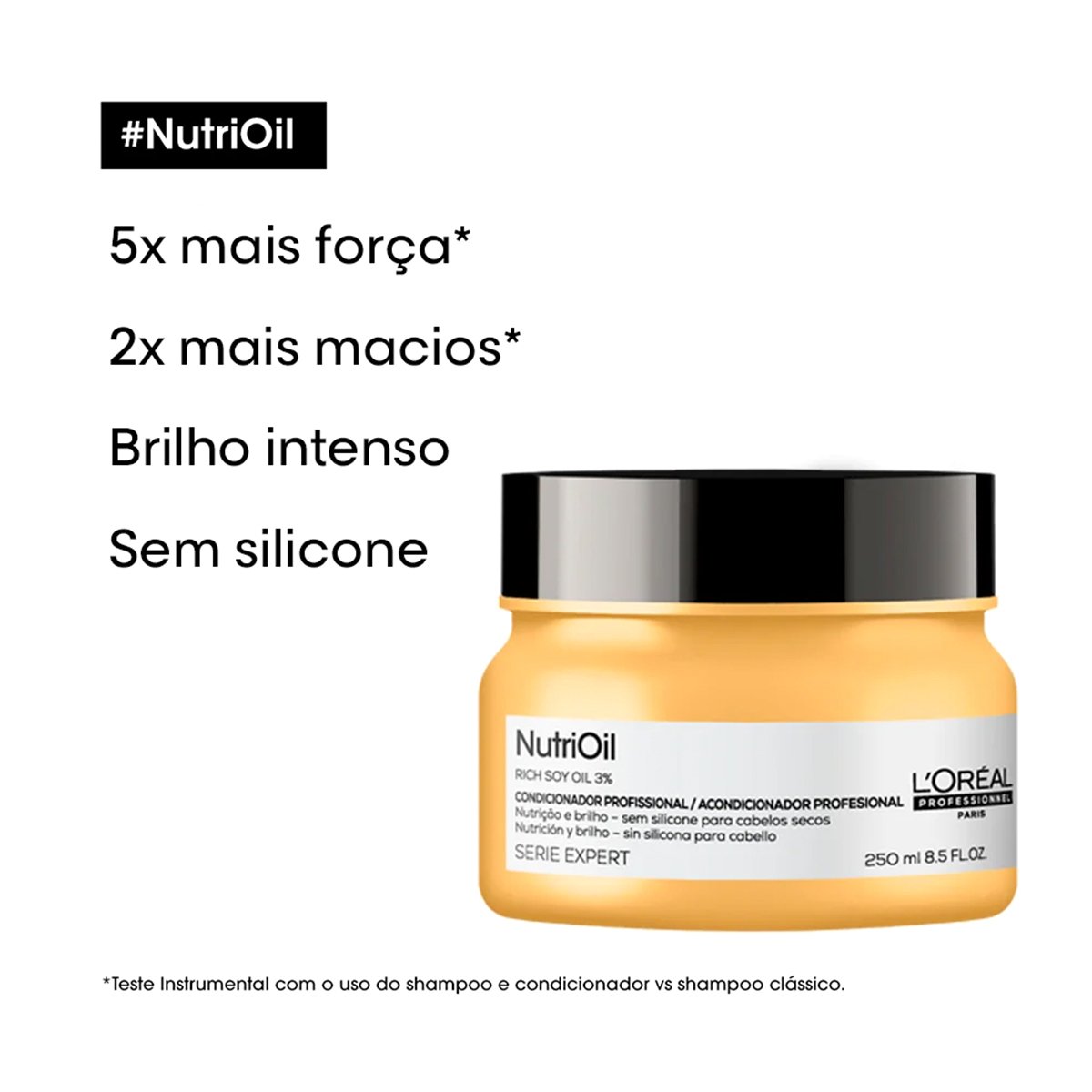 Kit LOreal Professionnel NutriOil Home Care (3 produtos) ÚNICO 4