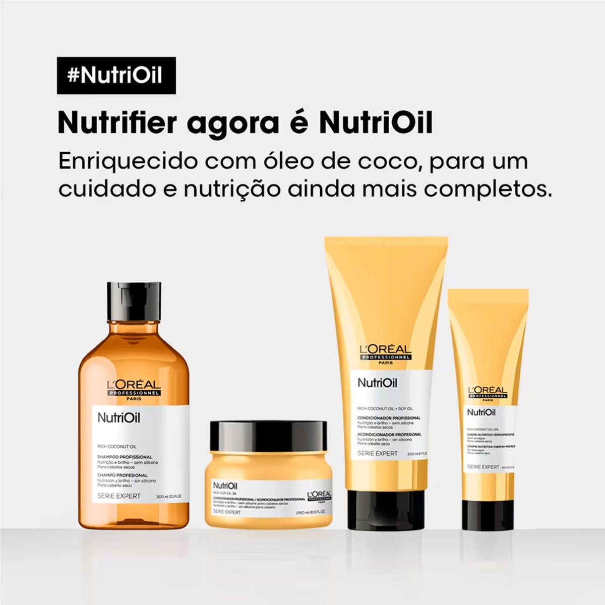 Kit LOreal Professionnel NutriOil Home Care (3 produtos) ÚNICO 5