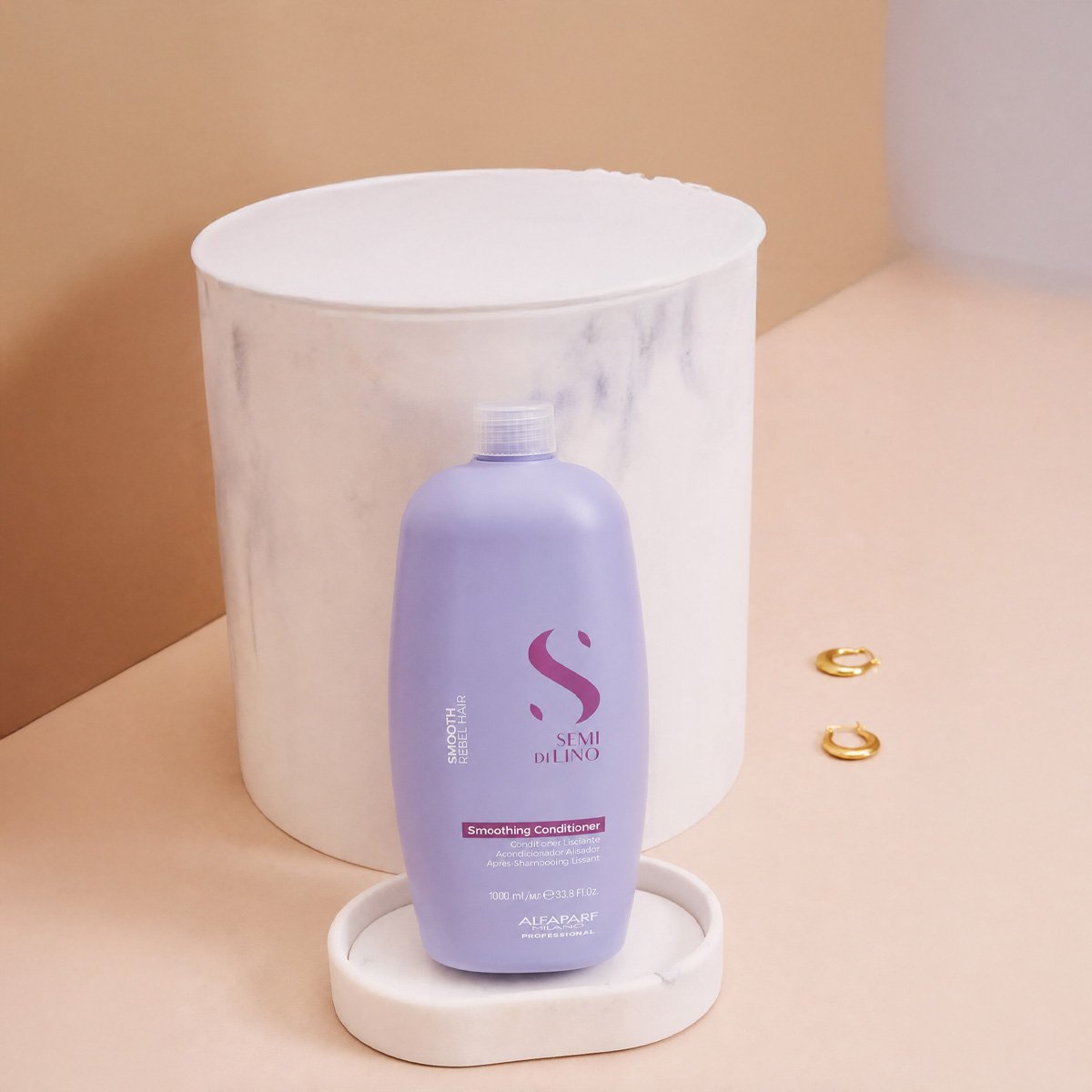 Alfaparf Semi di Lino Smooth - Condicionador 1L 1L 2