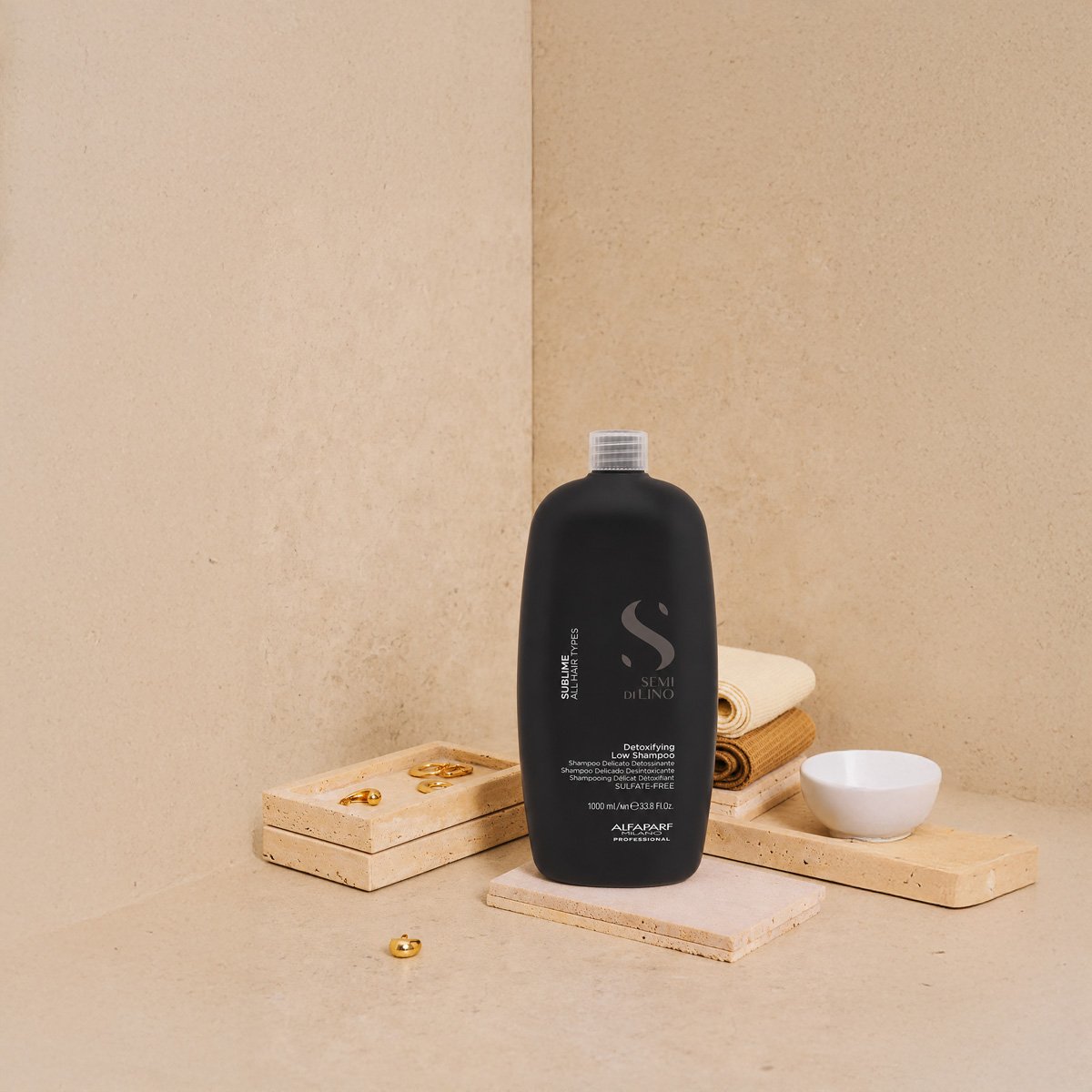 Alfaparf Semi di Lino Sublime Detoxifying - Low Shampoo 1L 1L 2