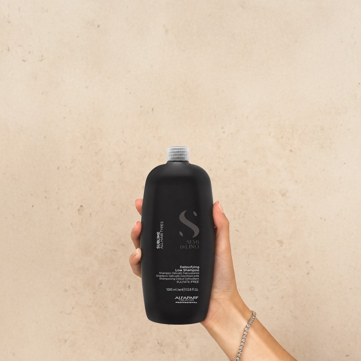 Alfaparf Semi di Lino Sublime Detoxifying - Low Shampoo 1L 1L 3