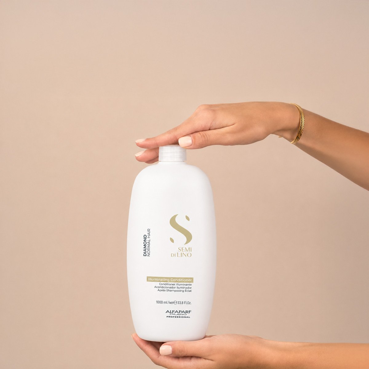 Alfaparf Semi di Lino Diamond Illuminating - Condicionador 1L 1L 3