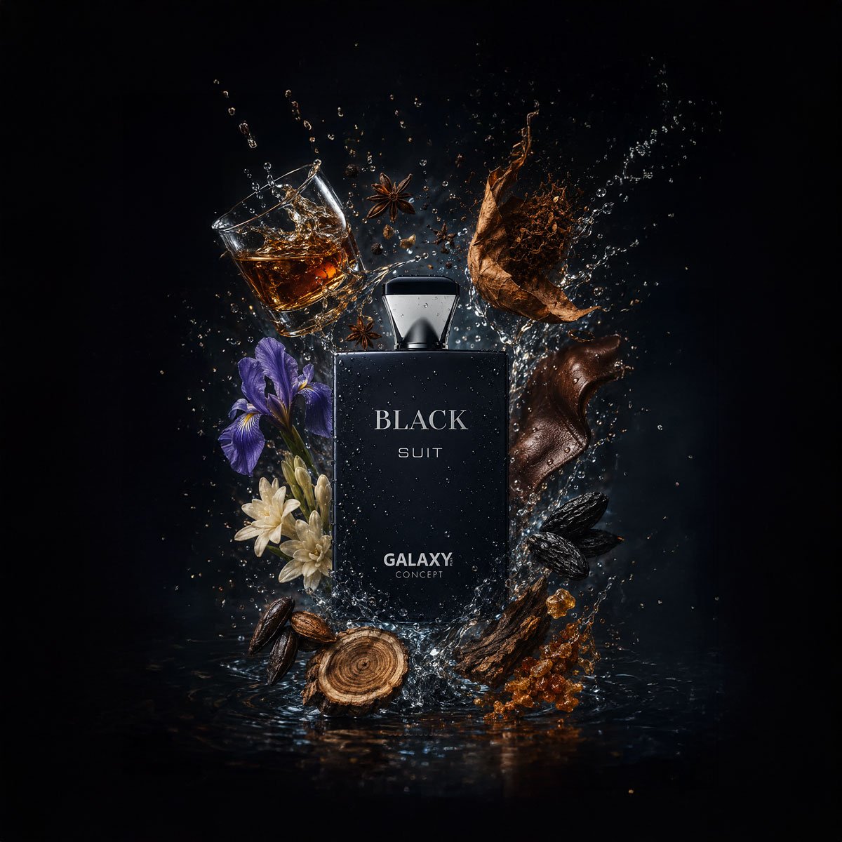 Galaxy Plus Black Suit Eau de Parfum - Perfume Masculino 100ml 100ml 2