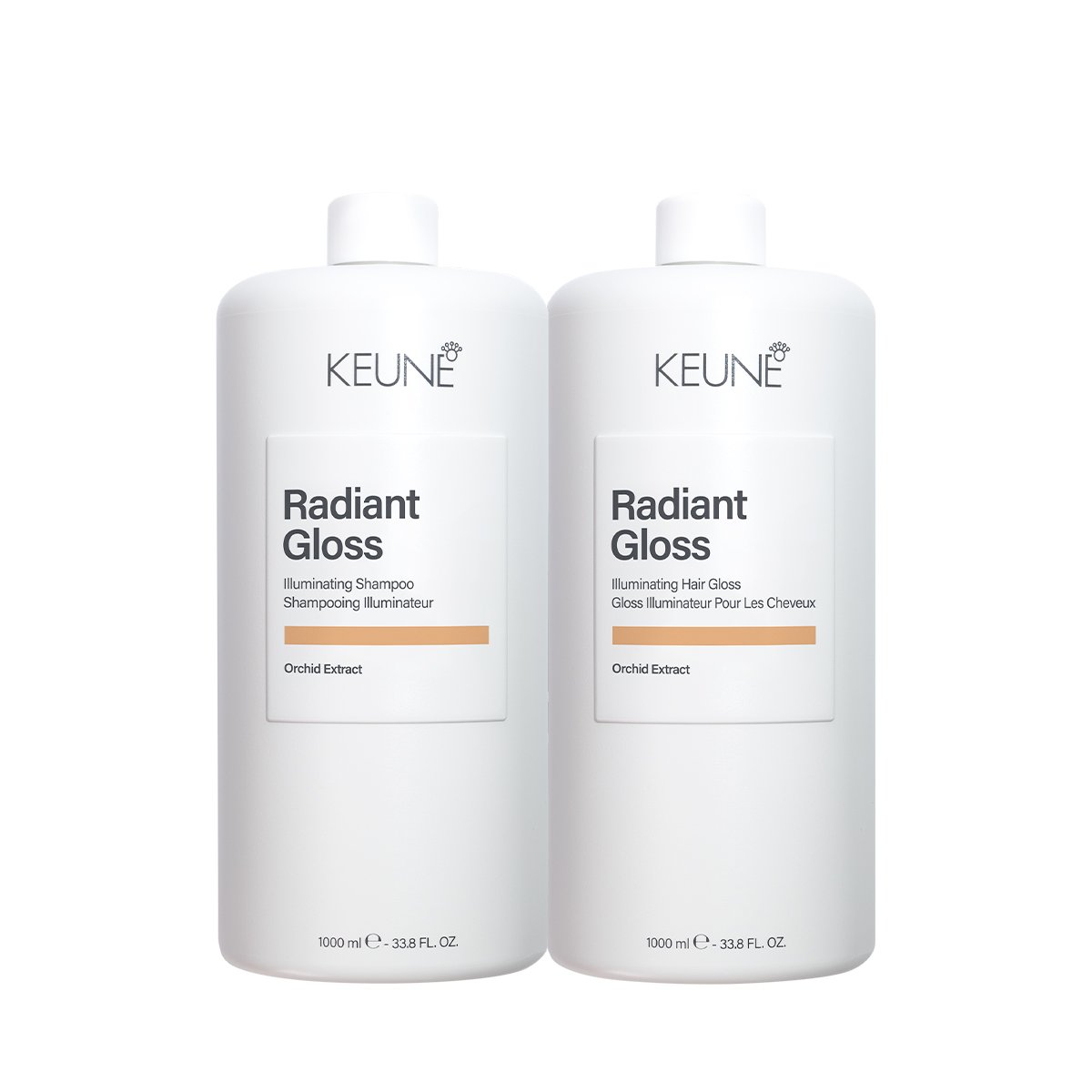 Kit Keune Radiant Gloss Salon (2 produtos)