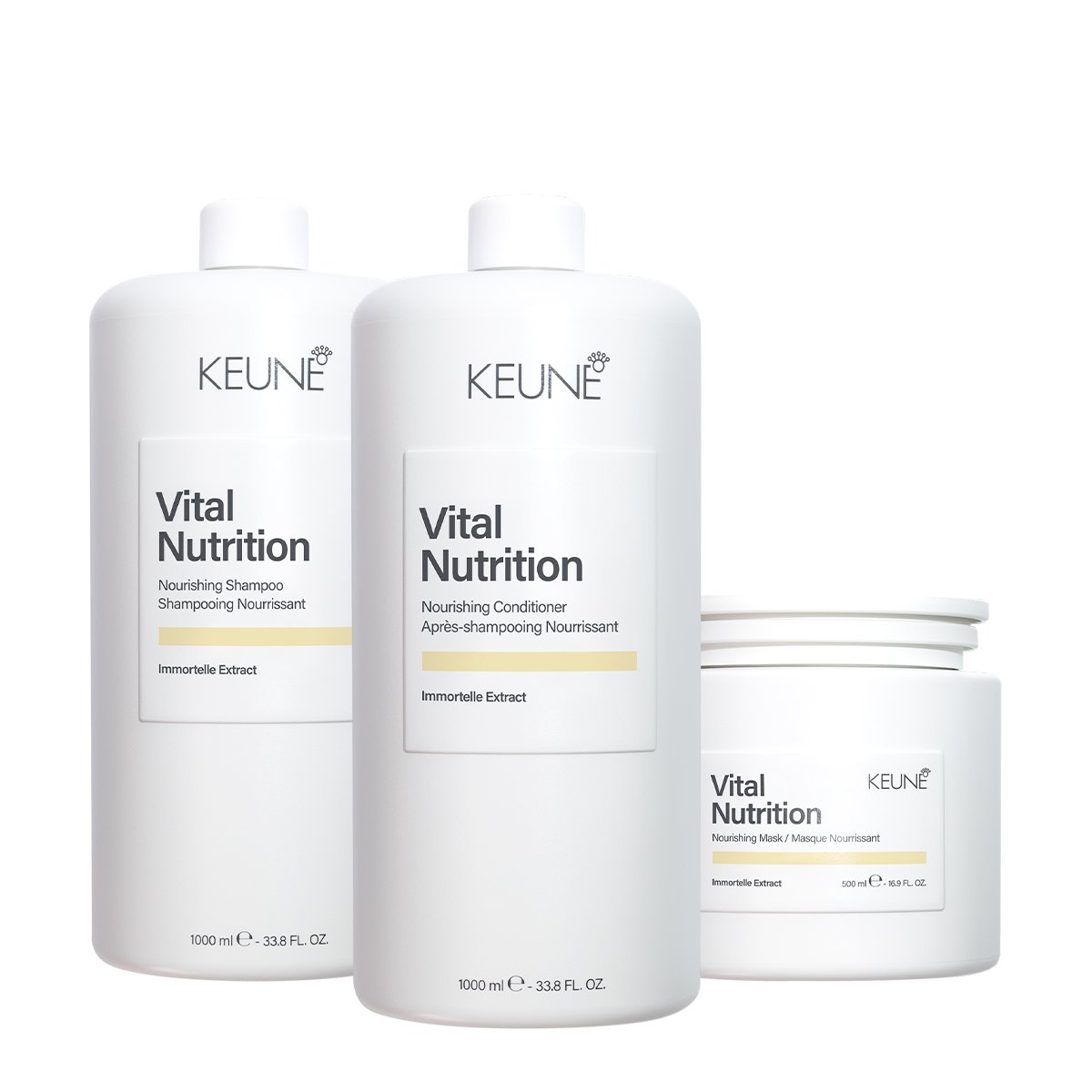 Kit Keune Vital Nutrition Salon Total (3 produtos)