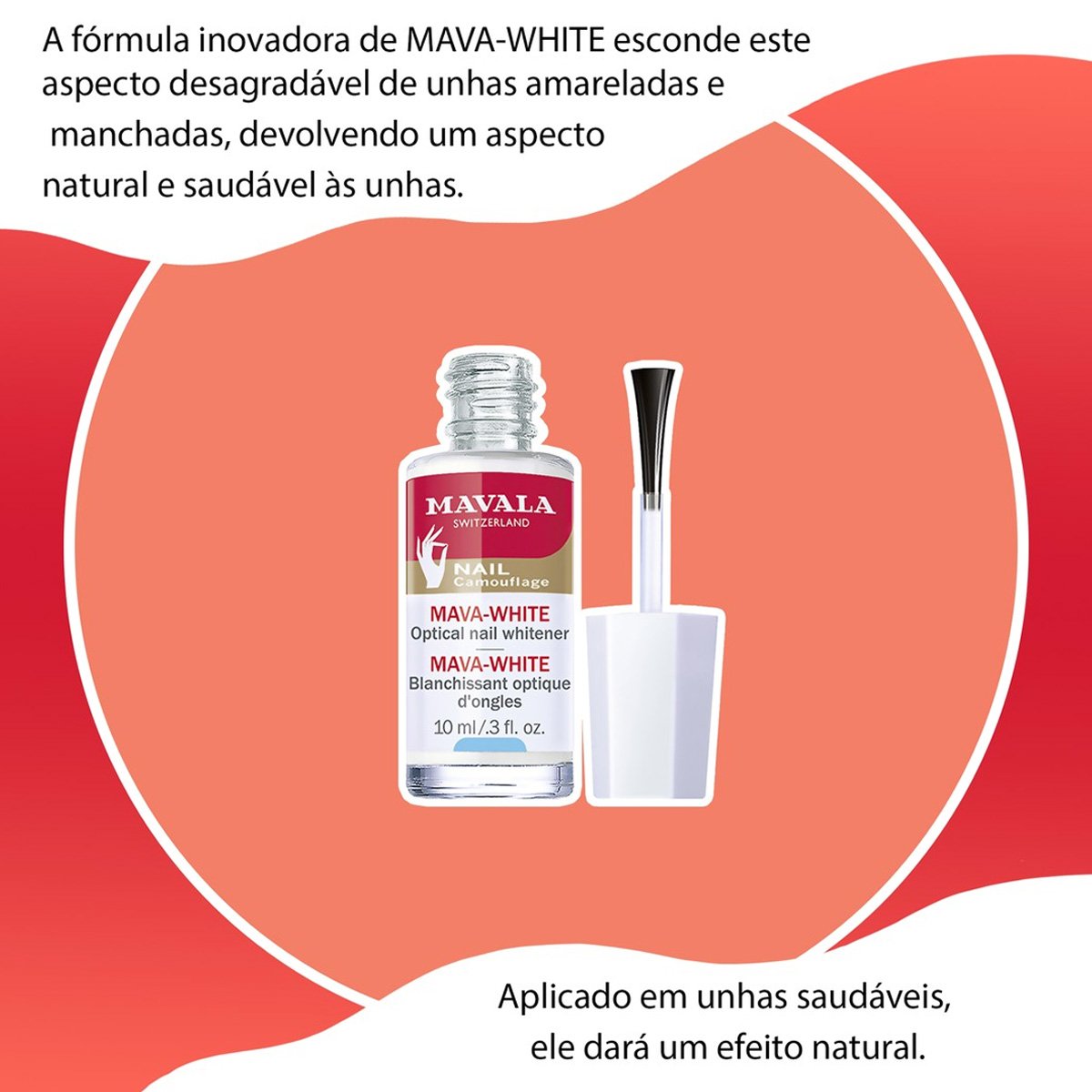 Mavala Mava-White - Clareador para Unhas 10ml 10ml 3