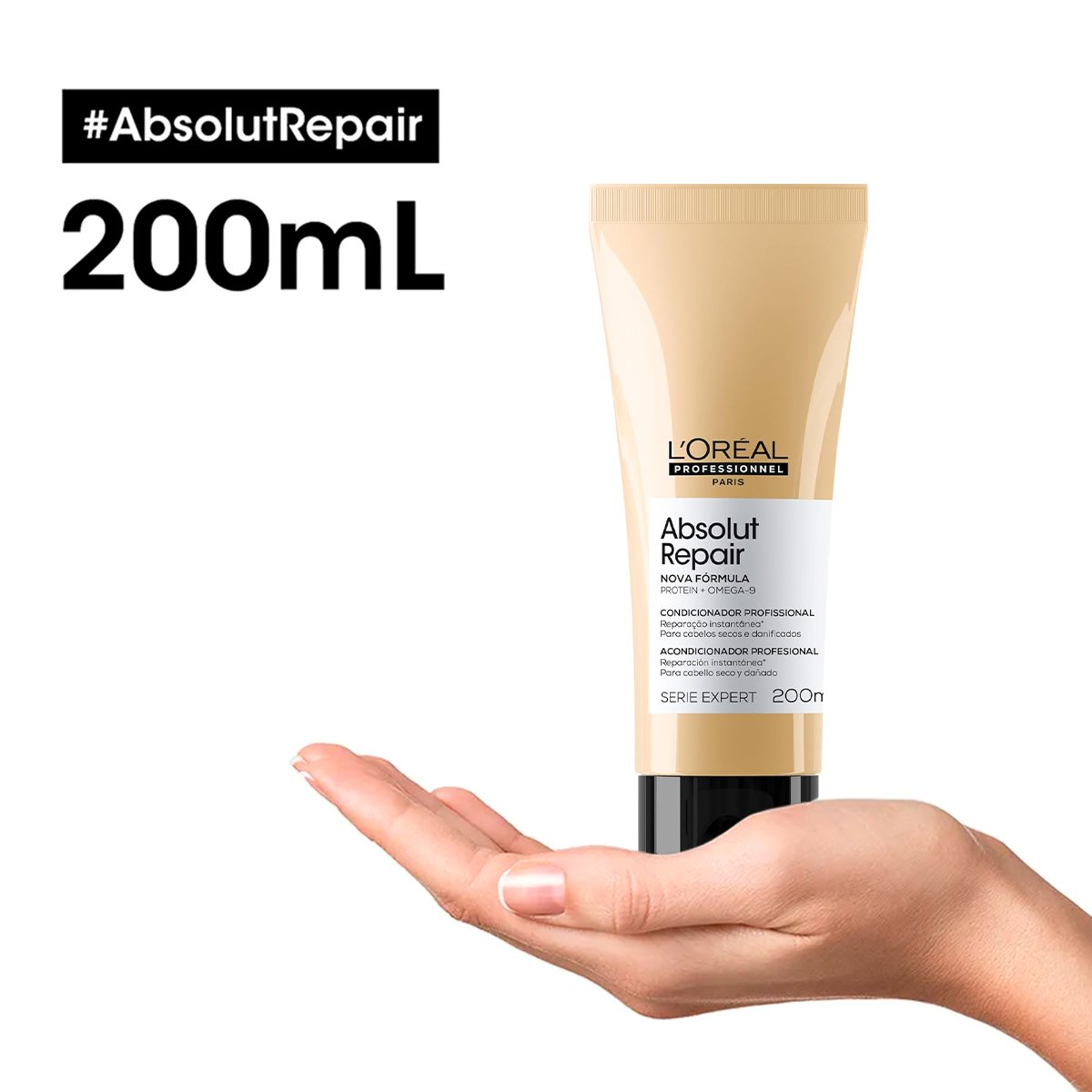 Kit LOreal Professionnel Absolut Repair Duo Oil 30 (3 produtos) ÚNICO 3